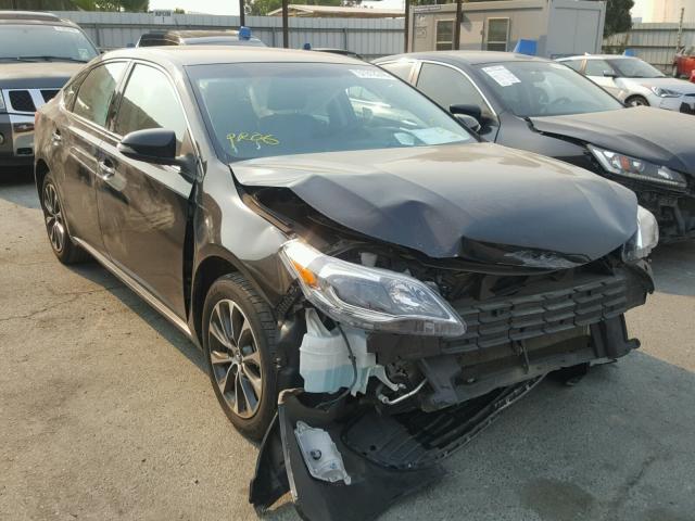 4T1BK1EB6GU211625 - 2016 TOYOTA AVALON XLE BLACK photo 1