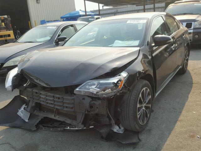 4T1BK1EB6GU211625 - 2016 TOYOTA AVALON XLE BLACK photo 2