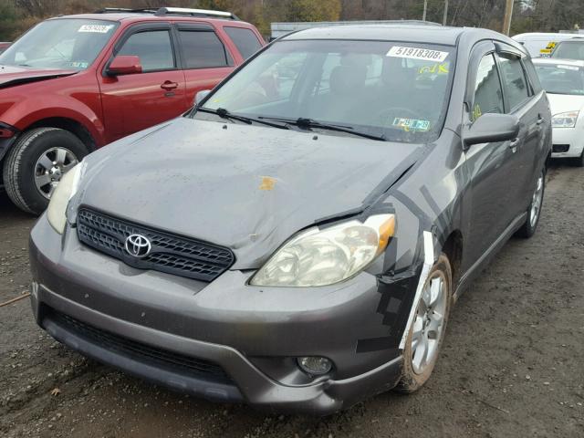 2T1KR30E96C614278 - 2006 TOYOTA COROLLA MA CHARCOAL photo 2