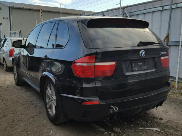 5YMGY0C57ALK25490 - 2010 BMW X5 M BLACK photo 3