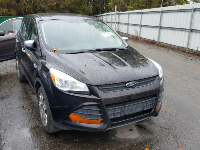 1FMCU0F79DUA37998 - 2013 FORD ESCAPE S BLACK photo 1