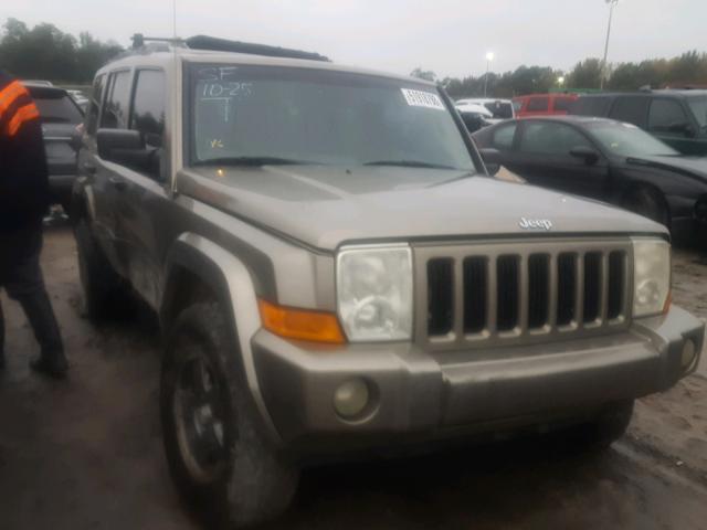 1J8HH48N46C248111 - 2006 JEEP COMMANDER GOLD photo 1