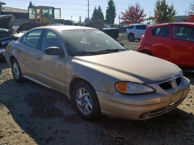 1G2NF52E83C254556 - 2003 PONTIAC GRAND AM S GOLD photo 1