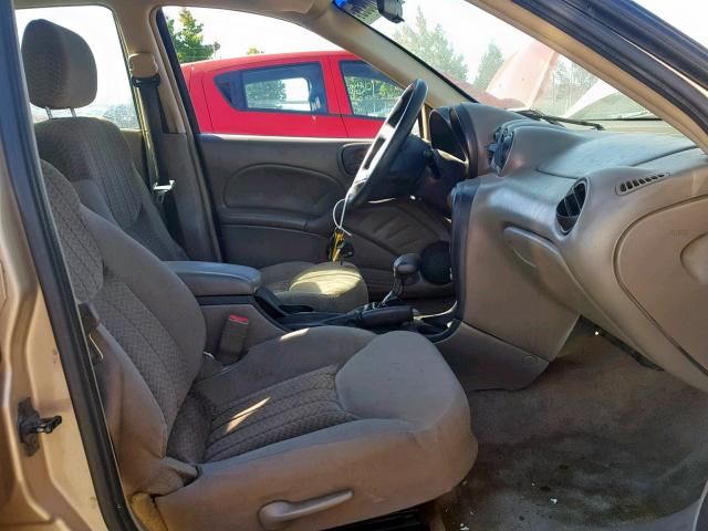 1G2NF52E83C254556 - 2003 PONTIAC GRAND AM S GOLD photo 5