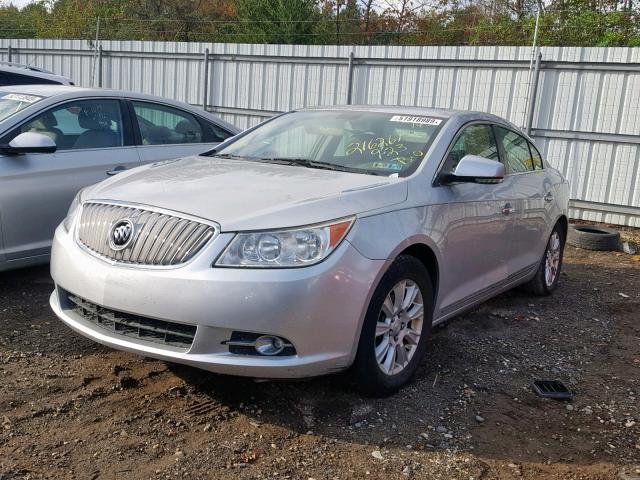 1G4GC5ER0CF216261 - 2012 BUICK LACROSSE SILVER photo 2