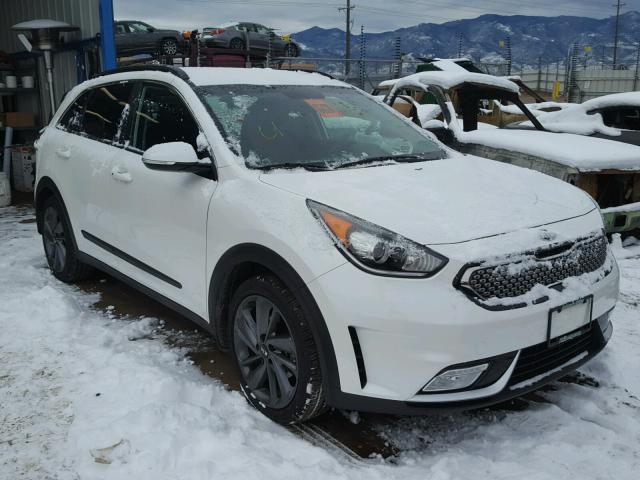 KNDCC3LC7H5062523 - 2017 KIA NIRO EX WHITE photo 1