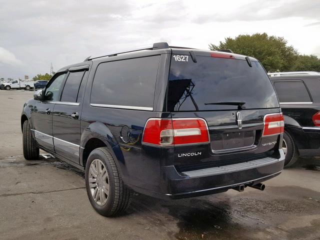 5LMJJ3H56BEJ07409 - 2011 LINCOLN NAVIGATOR BLACK photo 3