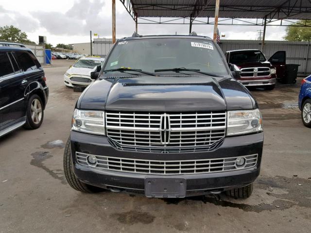 5LMJJ3H56BEJ07409 - 2011 LINCOLN NAVIGATOR BLACK photo 9