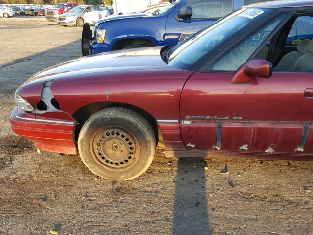 1G2HX53L0N1288836 - 1992 PONTIAC BONNEVILLE MAROON photo 10