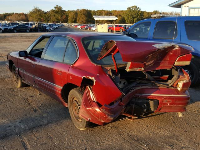 1G2HX53L0N1288836 - 1992 PONTIAC BONNEVILLE MAROON photo 3