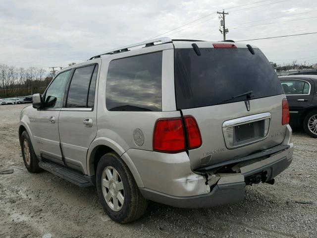 5LMFU28R14LJ15104 - 2004 LINCOLN NAVIGATOR 灰色 照片 3