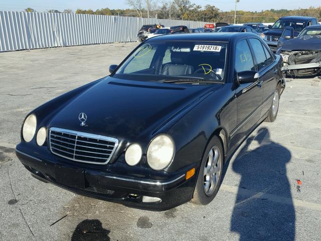 WDBJF65JX2B419079 - 2002 MERCEDES-BENZ E 320 BLACK photo 2