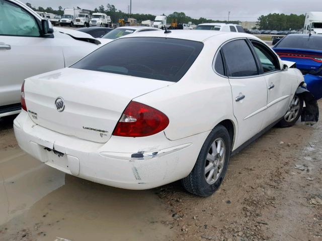 2G4WC582461184615 - 2006 BUICK LACROSSE C WHITE photo 4