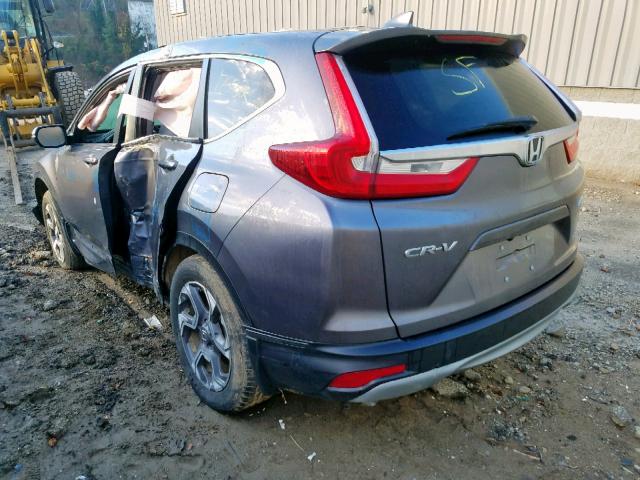 7FARW2H87JE076379 - 2018 HONDA CR-V EXL CHARCOAL photo 3