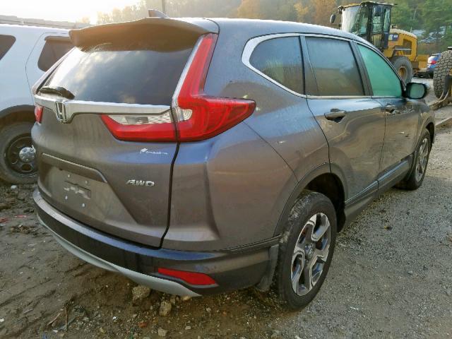 7FARW2H87JE076379 - 2018 HONDA CR-V EXL CHARCOAL photo 4