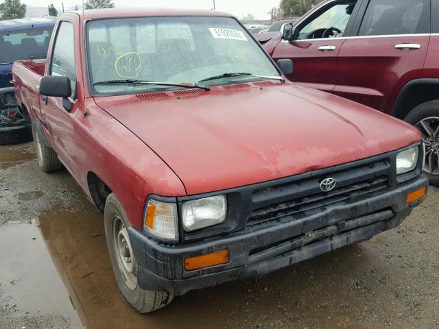 JT4RN81AXN0087525 - 1992 TOYOTA PICKUP 1/2 RED photo 1