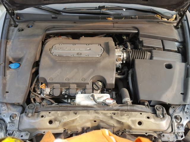 19UUA66255A066766 - 2005 ACURA TL GRAY photo 7