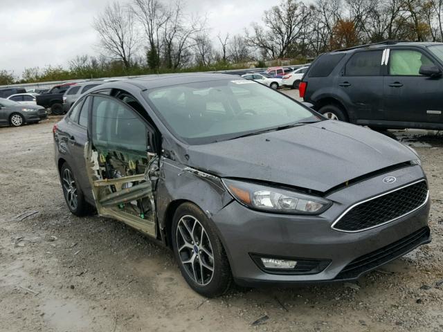 1FADP3H28HL222192 - 2017 FORD FOCUS SEL CHARCOAL photo 1