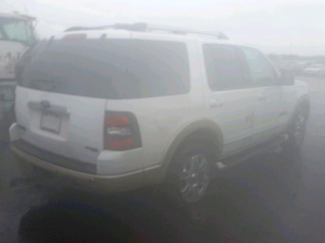 1FMEU74E66UA24793 - 2006 FORD EXPLORER E WHITE photo 4