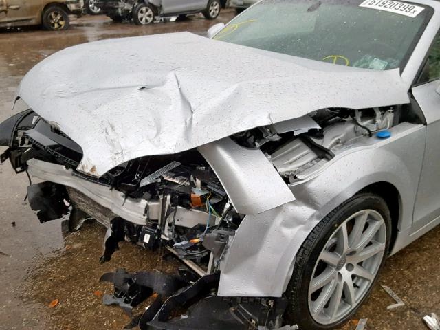 TRURD38J481049725 - 2008 AUDI TT 3.2 QUA SILVER photo 6