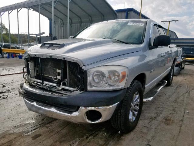 1D7HA18N98S603668 - 2008 DODGE RAM 1500 S SILVER photo 2