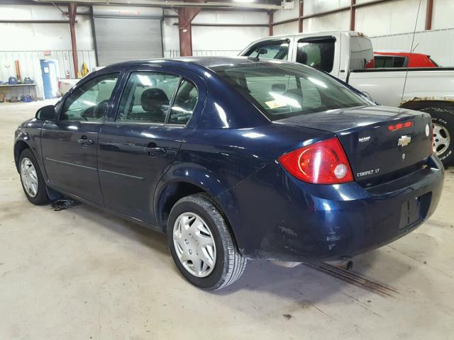 1G1AT58HX97197727 - 2009 CHEVROLET COBALT LT BLUE photo 3