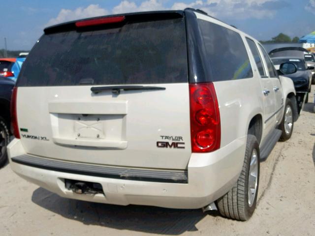 1GKS1KE01BR306296 - 2011 GMC YUKON XL C WHITE photo 4