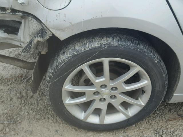 1G1ZG5E74CF315139 - 2012 CHEVROLET MALIBU LTZ 银色 照片 10