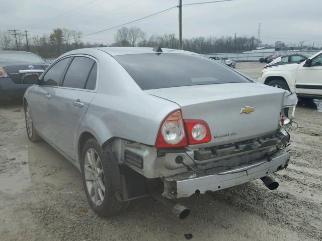1G1ZG5E74CF315139 - 2012 CHEVROLET MALIBU LTZ 银色 照片 3