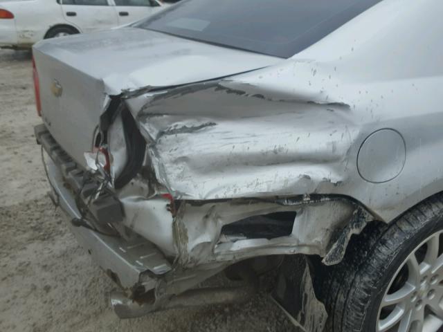 1G1ZG5E74CF315139 - 2012 CHEVROLET MALIBU LTZ 银色 照片 9