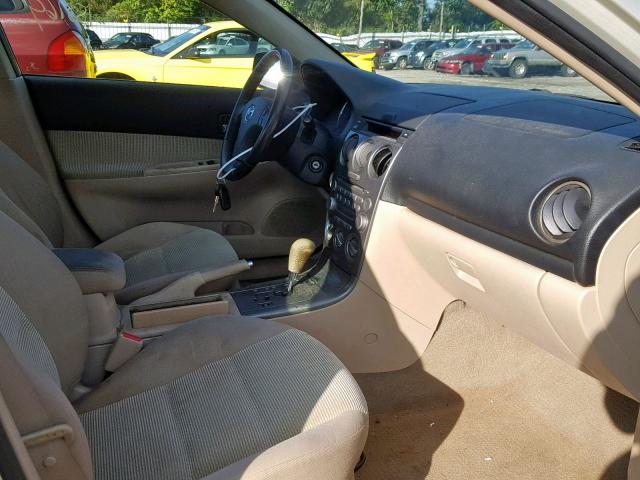 1YVHP80C355M69286 - 2005 MAZDA 6 I TAN photo 5