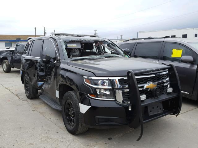 1GNLC2EC0FR545503 - 2015 CHEVROLET TAHOE POLI BLACK photo 1