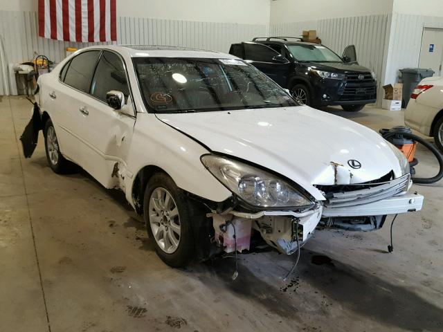 JTHBF30G020060965 - 2002 LEXUS ES 300 WHITE photo 1