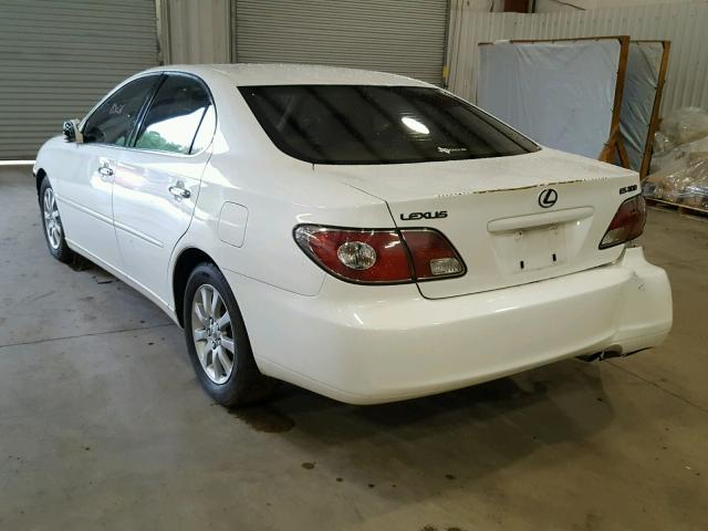 JTHBF30G020060965 - 2002 LEXUS ES 300 WHITE photo 3