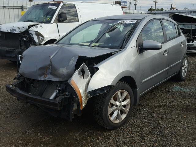 3N1AB6APXBL663159 - 2011 NISSAN SENTRA 2.0 CHARCOAL photo 2