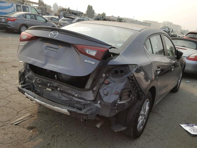 JM1BM1V75E1184877 - 2014 MAZDA 3 TOURING GRAY photo 4