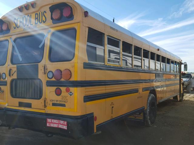 1BAKGC5A3CF285912 - 2012 BLUE BIRD SCHOOL BUS YELLOW photo 4