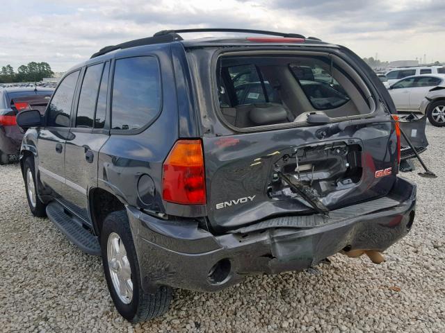 1GKDS13S772279139 - 2007 GMC ENVOY CHARCOAL photo 3