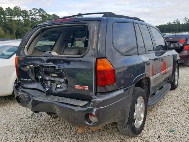 1GKDS13S772279139 - 2007 GMC ENVOY CHARCOAL photo 4