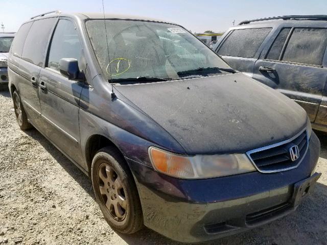 5FNRL18914B119478 - 2004 HONDA ODYSSEY EX GRAY photo 1