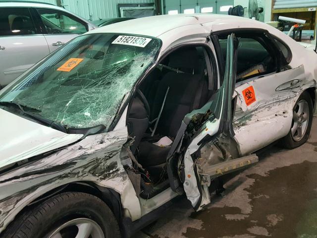 1FAFP55U0YA247013 - 2000 FORD TAURUS SES WHITE photo 9