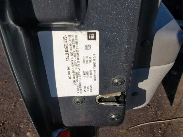 1G1ZT62884F177525 - 2004 CHEVROLET MALIBU MAX 灰色 照片 10