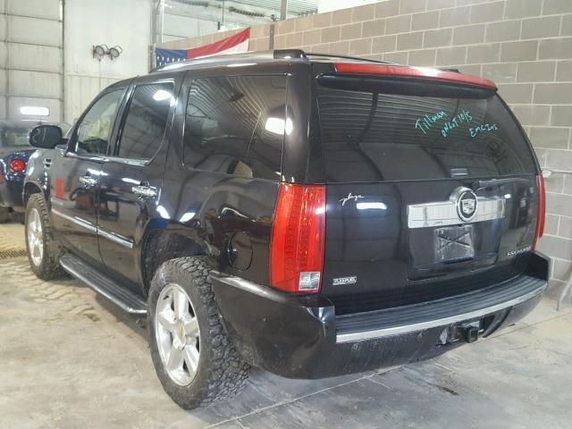 1GYFK13229R103785 - 2009 CADILLAC ESCALADE BLACK photo 3