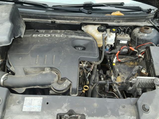 1G1ZC5EB1AF122167 - 2010 CHEVROLET MALIBU 1LT BLACK photo 7