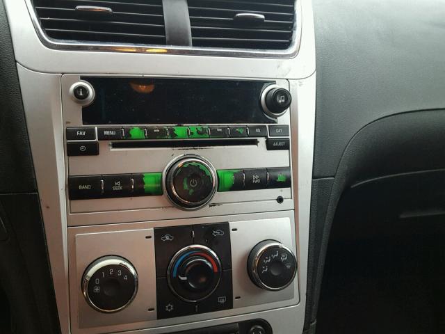 1G1ZC5EB1AF122167 - 2010 CHEVROLET MALIBU 1LT BLACK photo 9