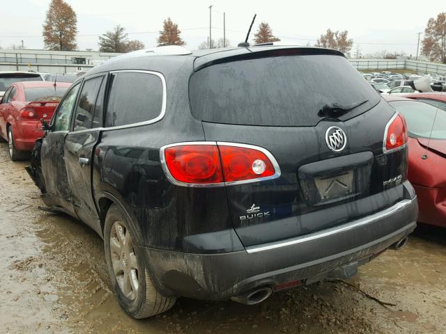 5GAER23D99J182862 - 2009 BUICK ENCLAVE CX BLACK photo 3