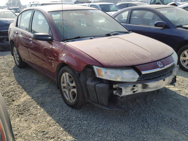 1G8AL52F64Z218305 - 2004 SATURN ION LEVEL RED photo 1