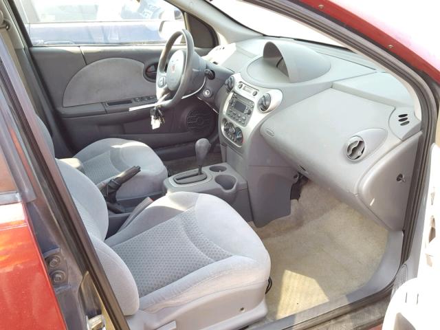 1G8AL52F64Z218305 - 2004 SATURN ION LEVEL RED photo 5