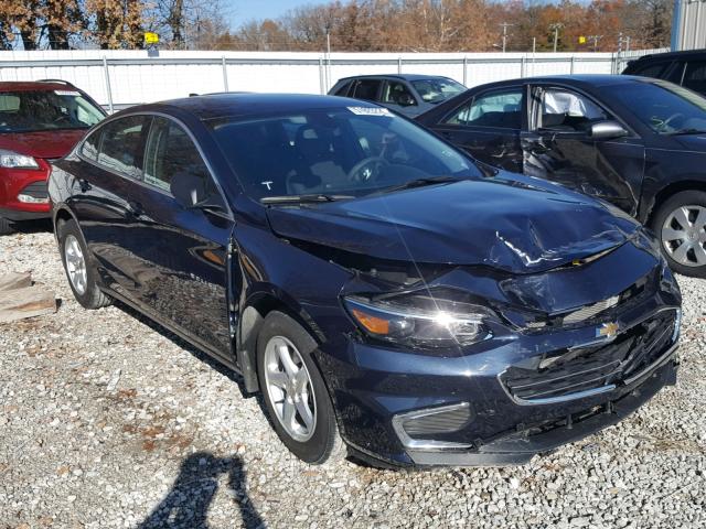 1G1ZB5ST1HF251911 - 2017 CHEVROLET MALIBU LS 蓝色 照片 1