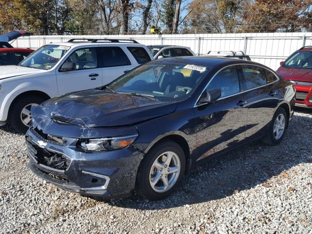 1G1ZB5ST1HF251911 - 2017 CHEVROLET MALIBU LS 蓝色 照片 2